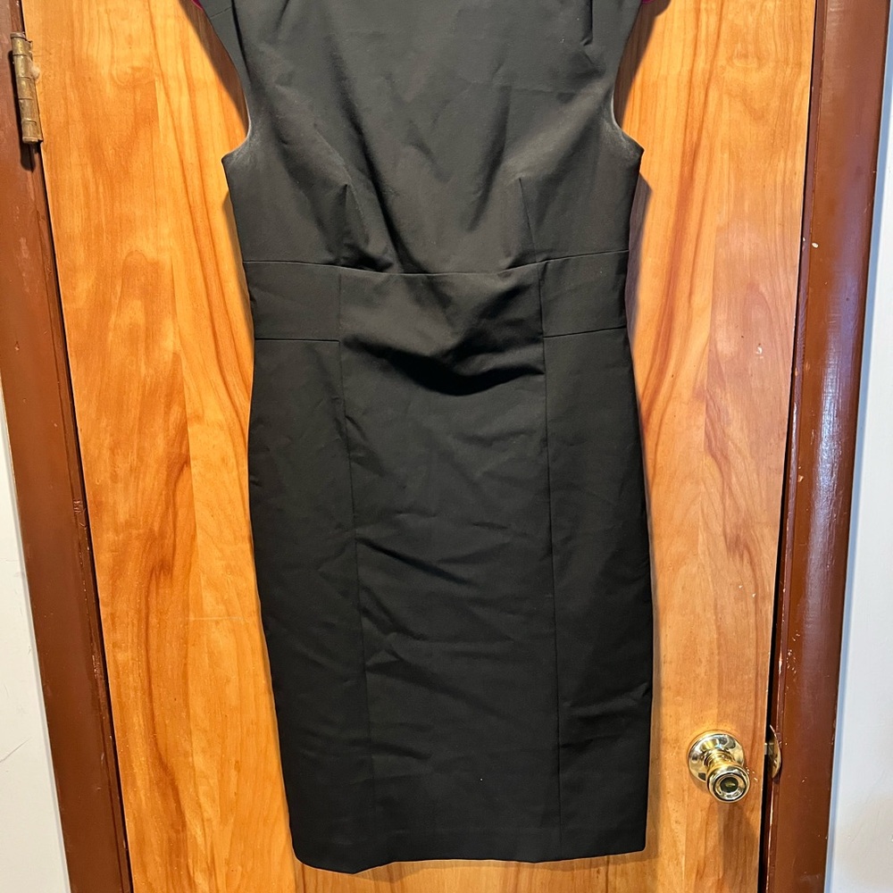 Ann Taylor Factory Professional Black Sleeveless Work Dress 4